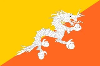 부탄 flag