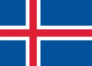 아이슬란드 flag