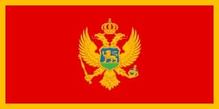 몬테네그로 flag