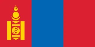 몽골 flag