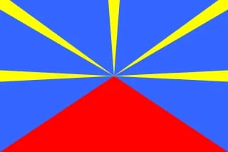 레위니옹 flag